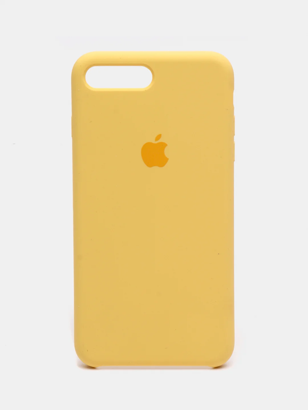 Желтый чехол Silicone Case для iPhone 7 Plus / iPhone 8 Plus