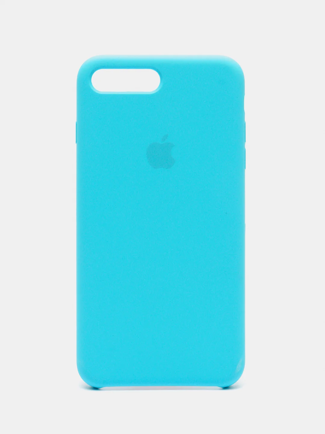 Голубой чехол Silicone Case для iPhone 7 Plus / iPhone 8 Plus