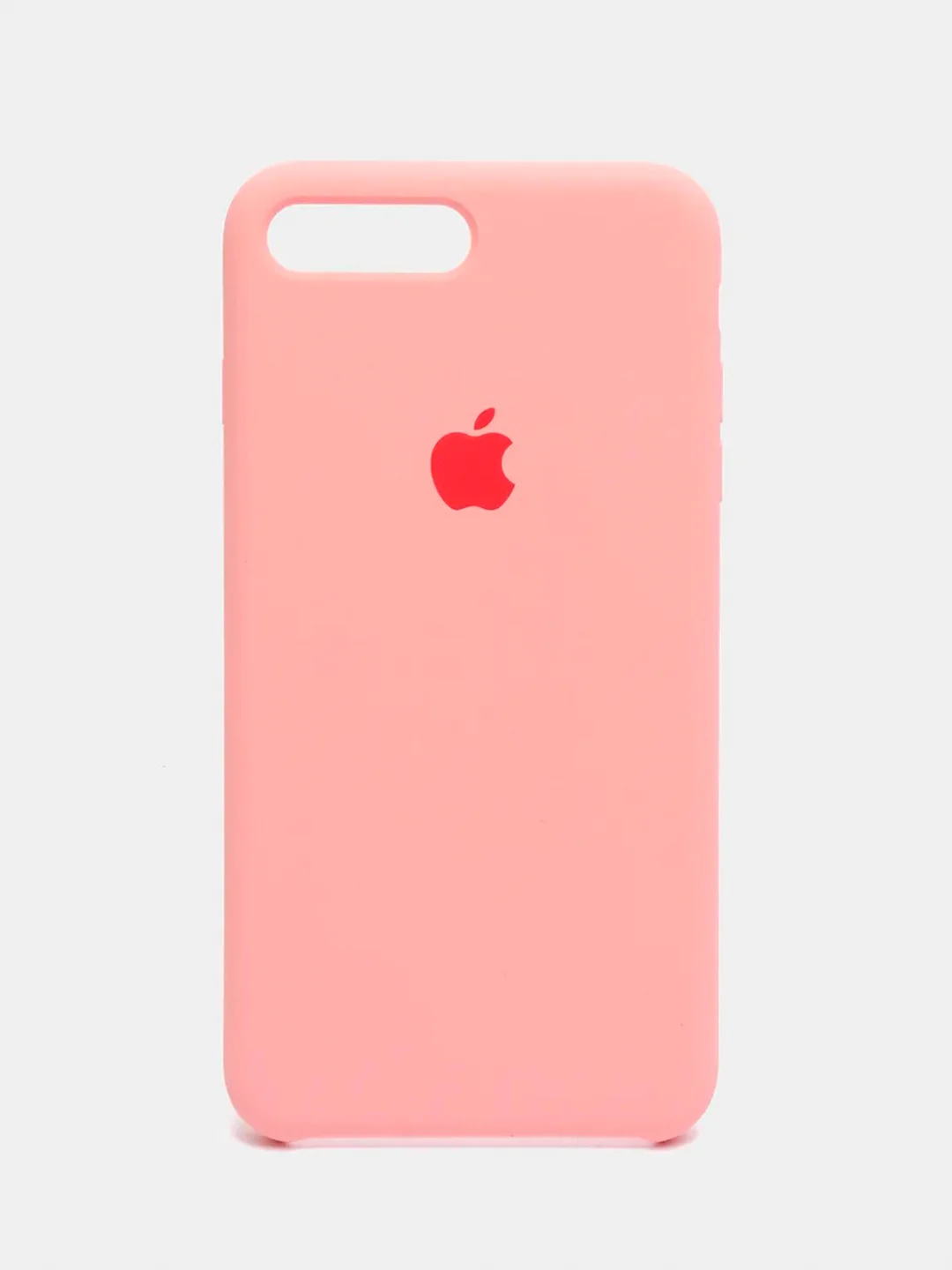 Кораллово-розовый чехол Silicone Case для iPhone 7 Plus / iPhone 8 Plus