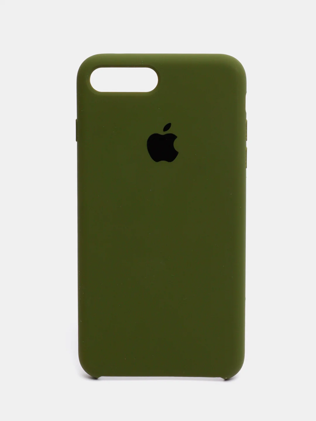 Оливковый чехол Silicone Case для iPhone 7 Plus / iPhone 8 Plus