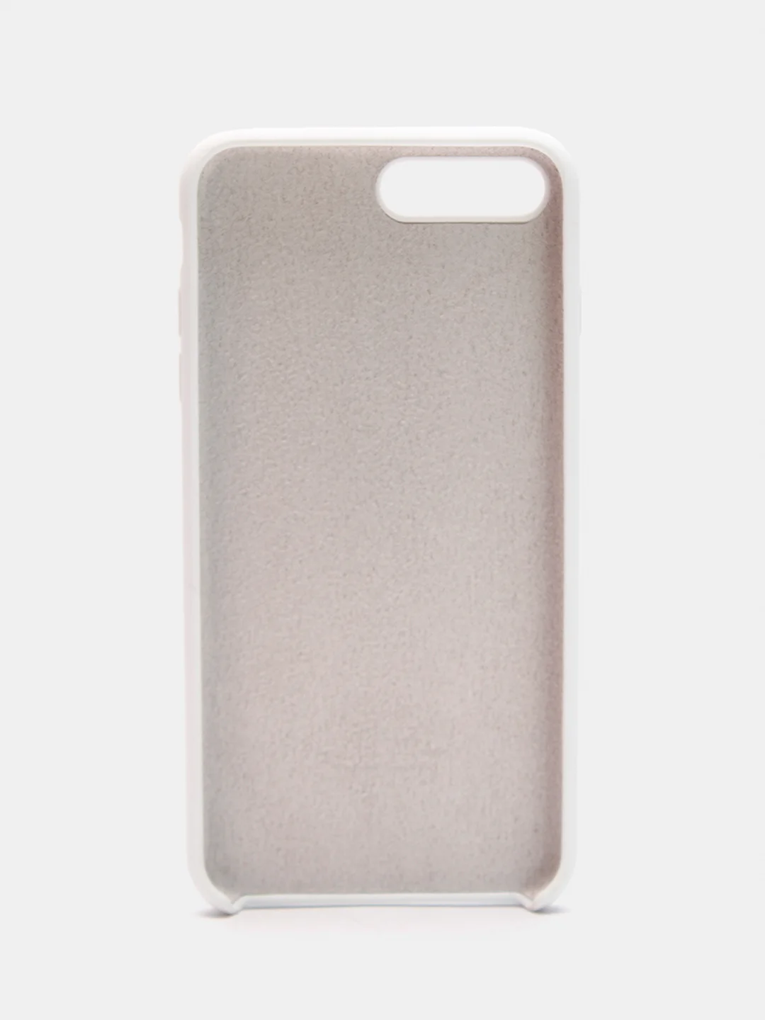 Бежевый меланж чехол Silicone Case для iPhone 7 Plus / iPhone 8 Plus