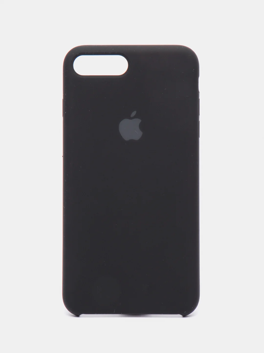Черный чехол Silicone Case для iPhone 7 Plus / iPhone 8 Plus