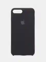 Черный чехол Silicone Case для iPhone 7 Plus / iPhone 8 Plus