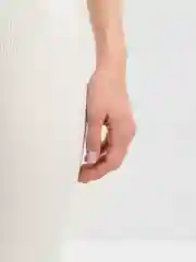 Белый легинсы, шорты женские, в рубчик