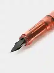 Алый перьевая ручка