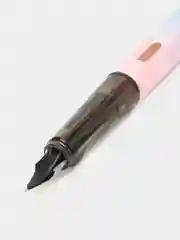 Розовый перьевая ручка