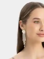 Алый серьги длинные висячие, вечерние, 20 видов