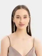 Хаки серьги длинные висячие, вечерние, 20 видов