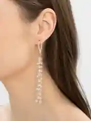 Хаки серьги длинные висячие, вечерние, 20 видов