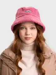 Вишнёвый женская теплая панама шляпа из искусственного меха