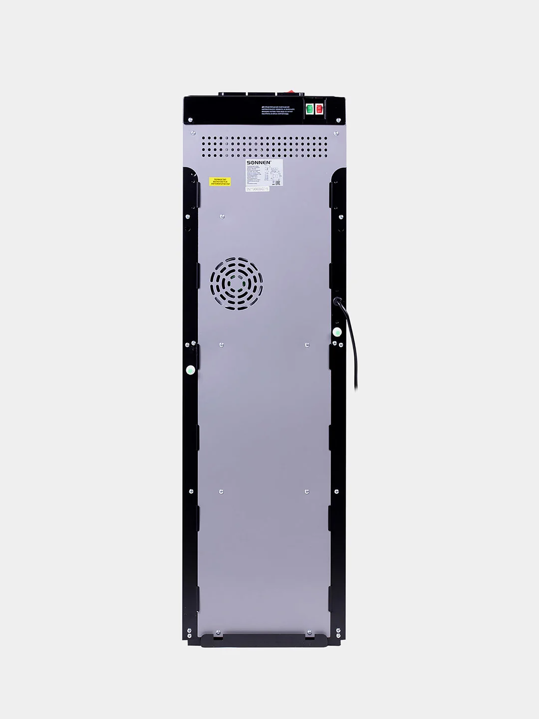Кулер для воды SONNEN FSE-03B, напольный, нагрев и охлаждение, 3 крана