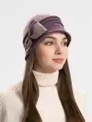 Марсала шляпа женская из мягкого фетра