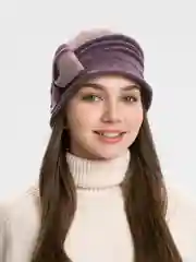 Марсала шляпа женская из мягкого фетра