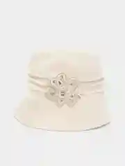 Молочный шляпа женская из мягкого фетра