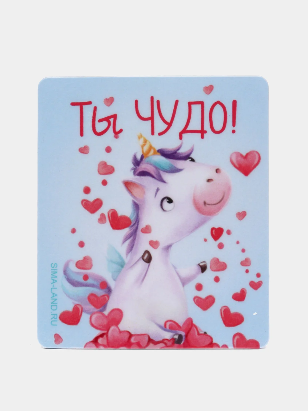 Ледяной магнит на холодильник / Подарок сувенир