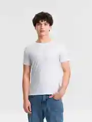 Белый футболка унисекс