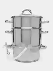 Соковарка из нержавеющей стали, JM-22/6L, диаметр 22 см, 6 литров