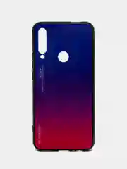 Пурпурный градиентный чехол из закалённого стекла для моделей Honor, Huawei