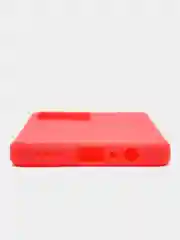 Красный чехол для Realme C30 / C30S / Narzo 50i PRIME / Реалми  силиконовый, матовый, прозрачный