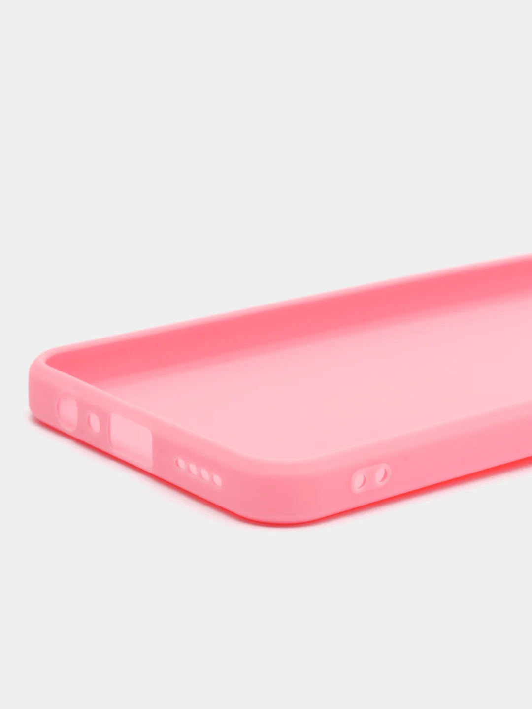 Розовый чехол для Realme C30 / C30S / Narzo 50i PRIME / Реалми силиконовый, матовый, прозрачный