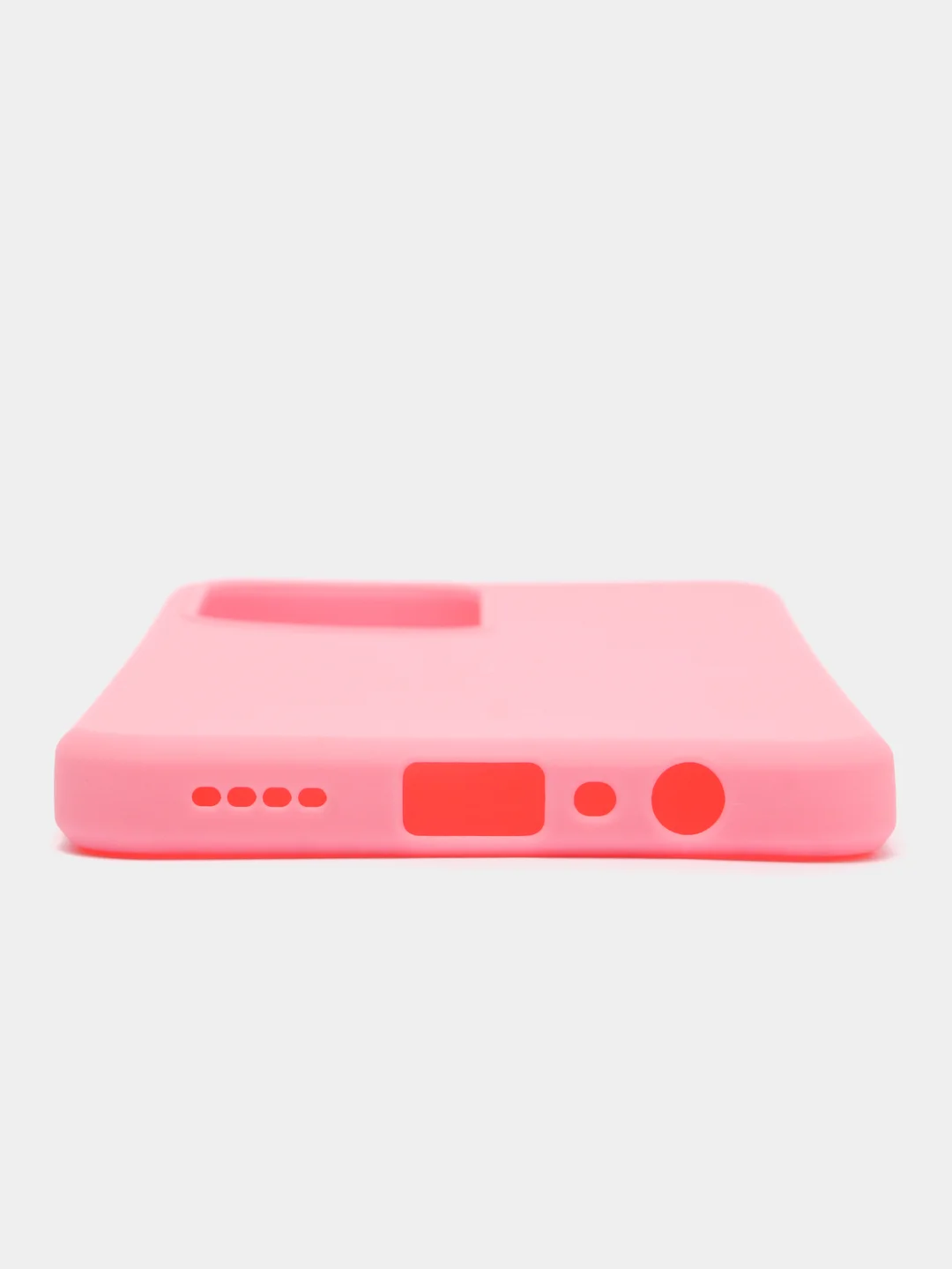 Розовый чехол для Realme C30 / C30S / Narzo 50i PRIME / Реалми силиконовый, матовый, прозрачный