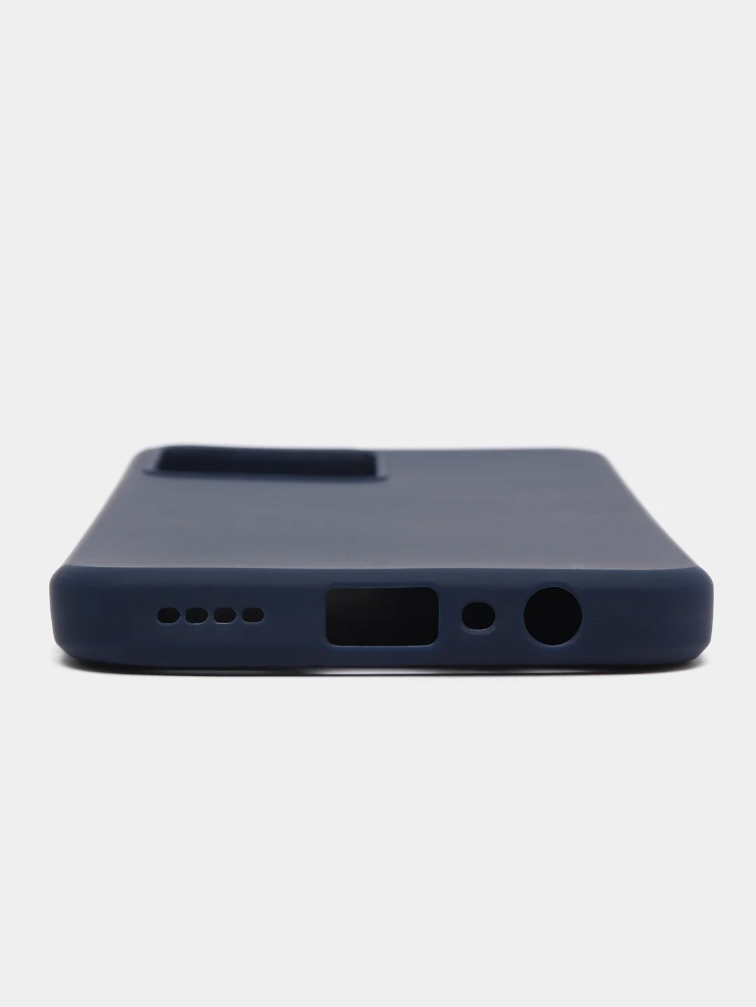 Синий чехол для Realme C30 / C30S / Narzo 50i PRIME / Реалми силиконовый, матовый, прозрачный