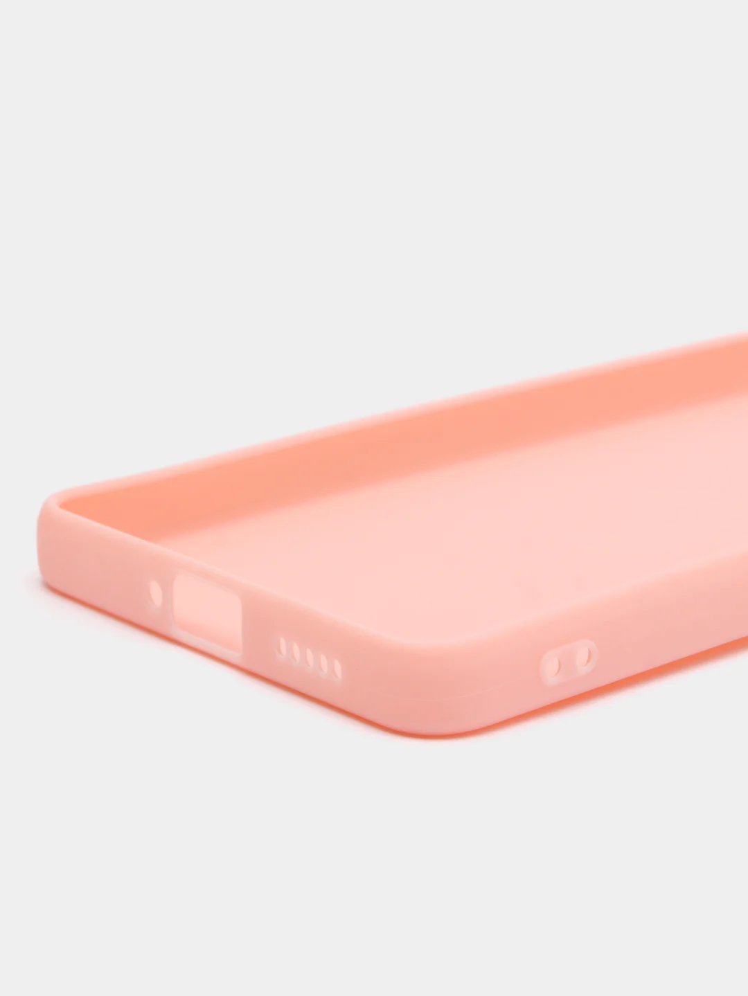 Коралловый чехол для Xiaomi Redmi Note 12 Pro 5G / Poco X5 Pro 5G силиконовый, матовый, прозрачный