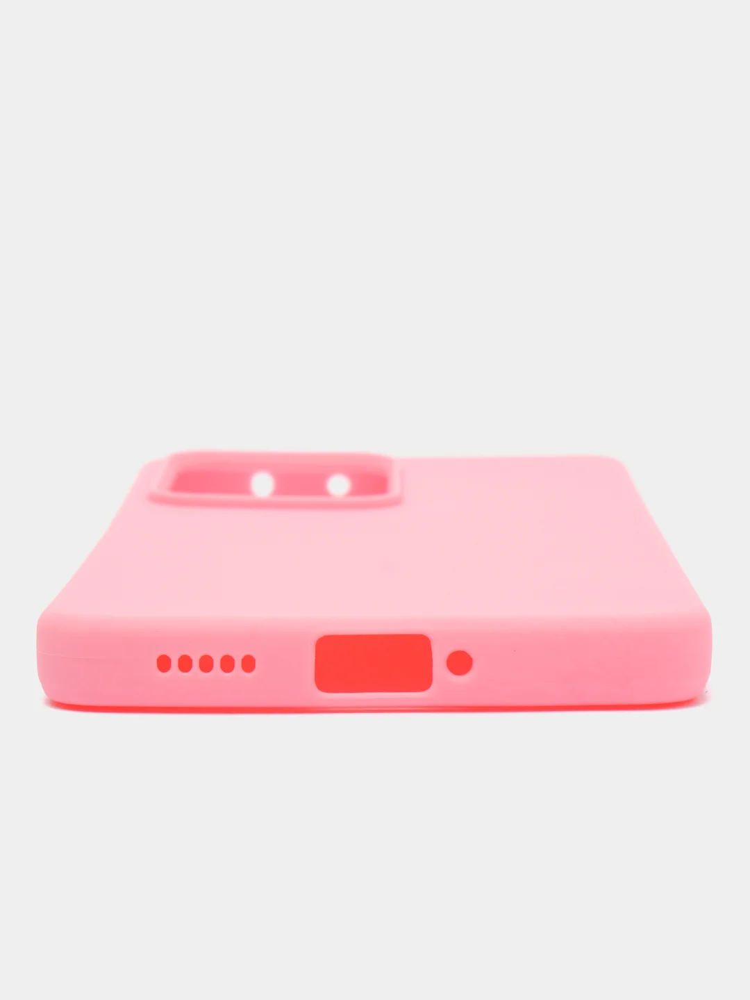 Розовый чехол для Xiaomi Redmi Note 12 Pro 5G / Poco X5 Pro 5G силиконовый, матовый, прозрачный