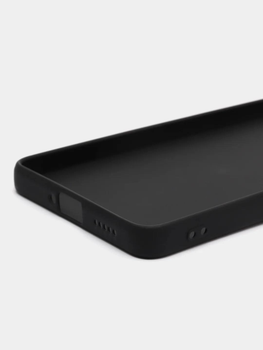 Черный чехол для Xiaomi Redmi Note 12 Pro 5G / Poco X5 Pro 5G силиконовый, матовый, прозрачный