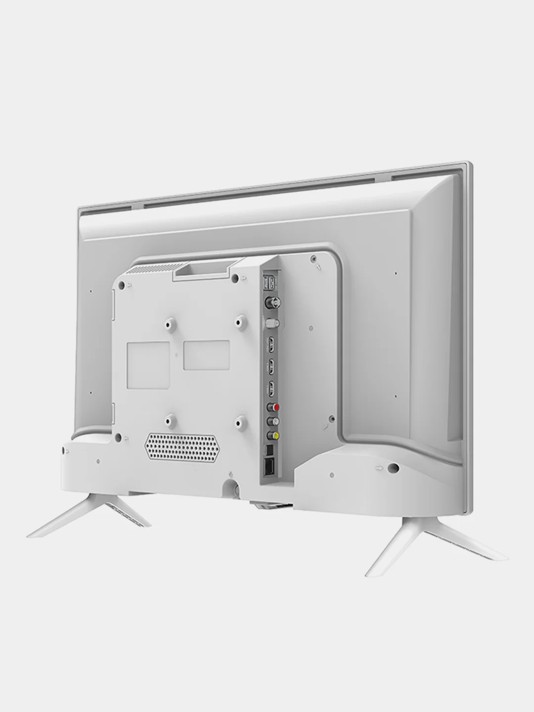 Белый телевизор LED 24" Topdevice 24BN02H, HD Ready/USB/DVB-T2/C/S2