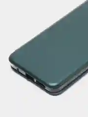 Зеленый чехол-книжка для Poco M4 Pro 4G