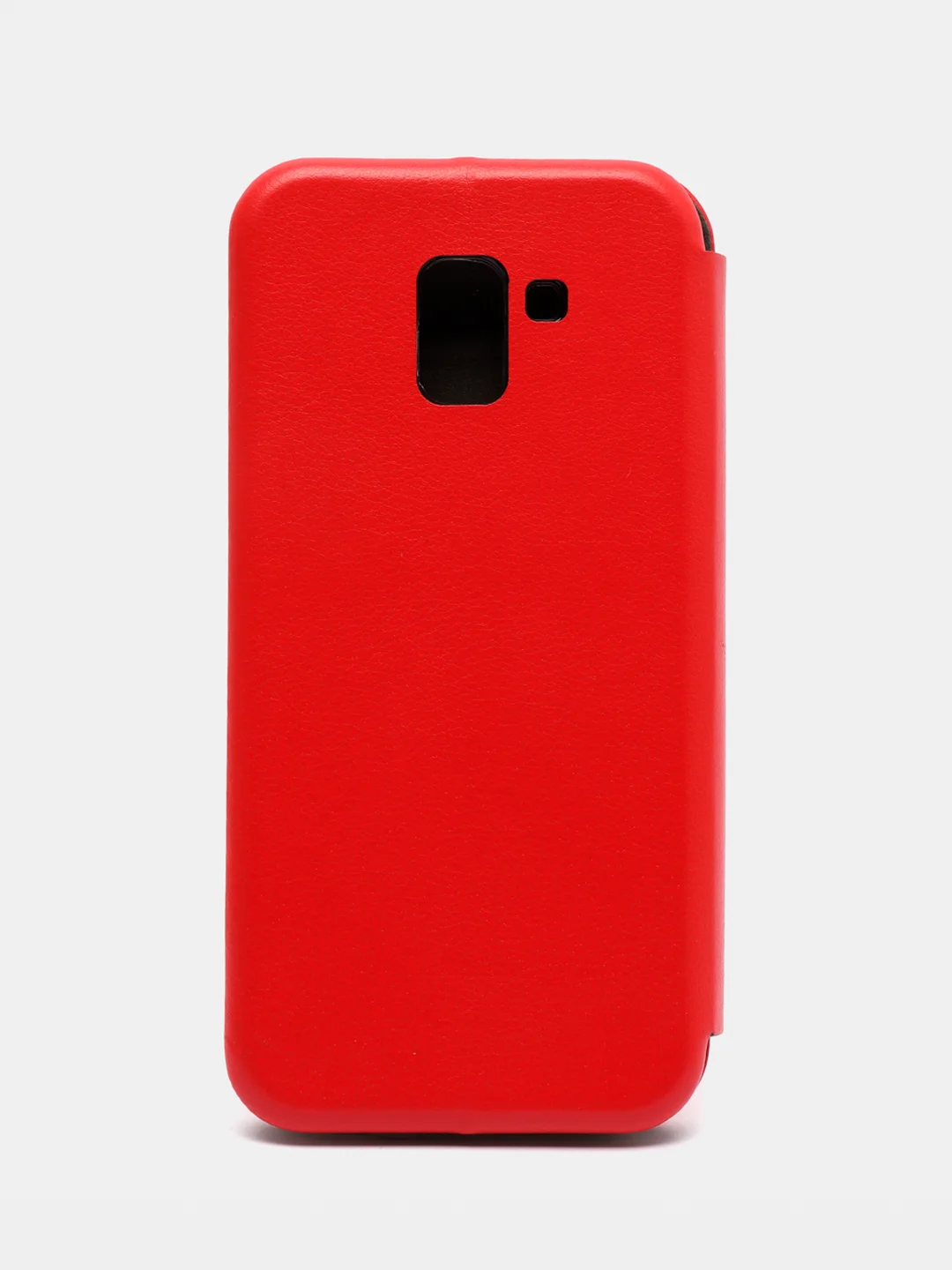 Красный чехол книжка Samsung Galaxy J6 (2018), Самсунг Галакси Джи6 (2018)