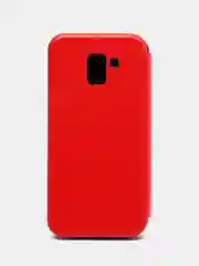 Красный чехол книжка Samsung Galaxy J6 (2018), Самсунг Галакси Джи6 (2018)