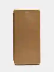 Золотой чехол книжка на Samsung Galaxy Note 10 Plus, Самсунг Галакси Нот 10 Плюс