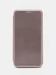 Серебряный чехол книжка на Xiaomi Redmi Note 4X / Note 4, Сяоми Редми Нот 4Х / Нот 4