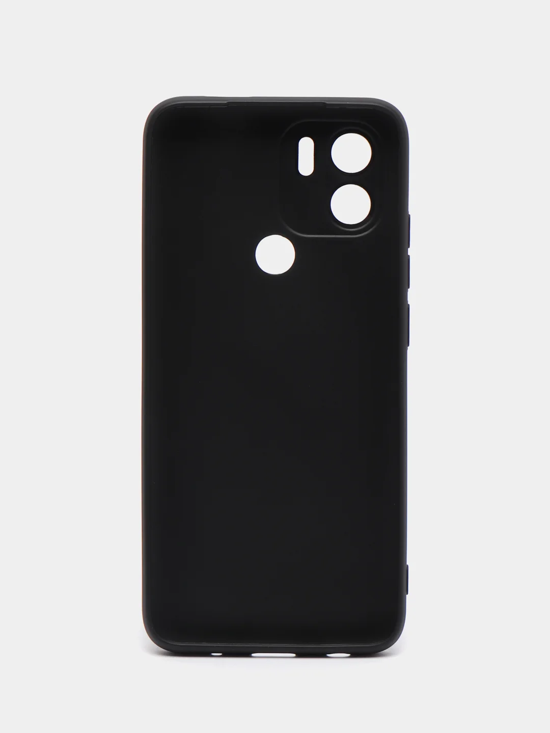 Черный чехол ROSCO для Xiaomi Redmi A1 plus, Redmi A2+, Poco C51, матовый, силиконовый
