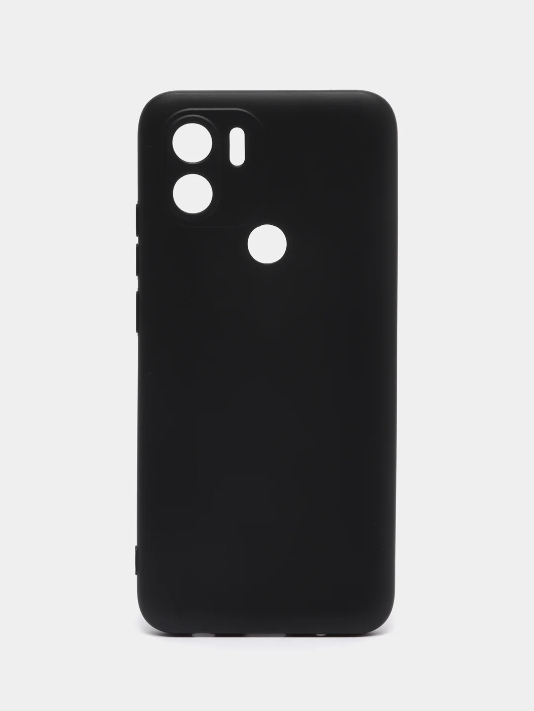 Черный чехол ROSCO для Xiaomi Redmi A1 plus, Redmi A2+, Poco C51, матовый, силиконовый