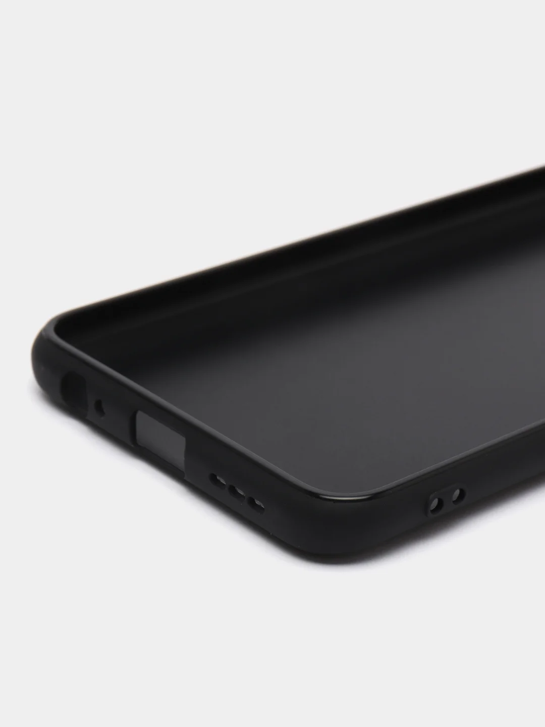 Черный чехол Rosco для Xiaomi Redmi Note 10, 10S, Poco M5s, матовый, силиконовый, тонкий