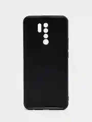 Черный чехол ROSCO для Xiaomi Redmi 9, матовый, силиконовый, тонкий, бортик вокруг камер