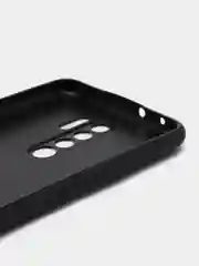 Черный чехол ROSCO для Xiaomi Redmi 9, матовый, силиконовый, тонкий, бортик вокруг камер