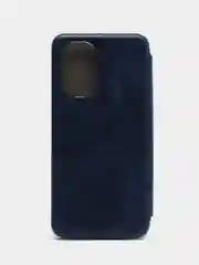 Коричневый чехол-книжка КАРТОФАН на Tecno Camon 19 и 19Pro, с функцией подставки и карманом, экокожа