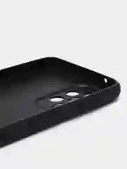 Черный чехол ROSCO для Samsung Galaxy A33, матовый, силиконовый, тонкий, бортик вокруг камер