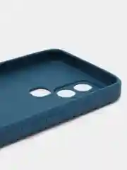 Силиконовый чехол BROSCORP для Infinix Smart 6 матовый тонкий, бортик вокруг камер