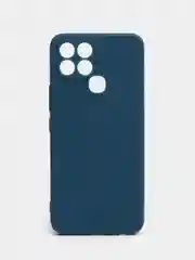 Силиконовый чехол BROSCORP для Infinix Smart 6 матовый тонкий, бортик вокруг камер