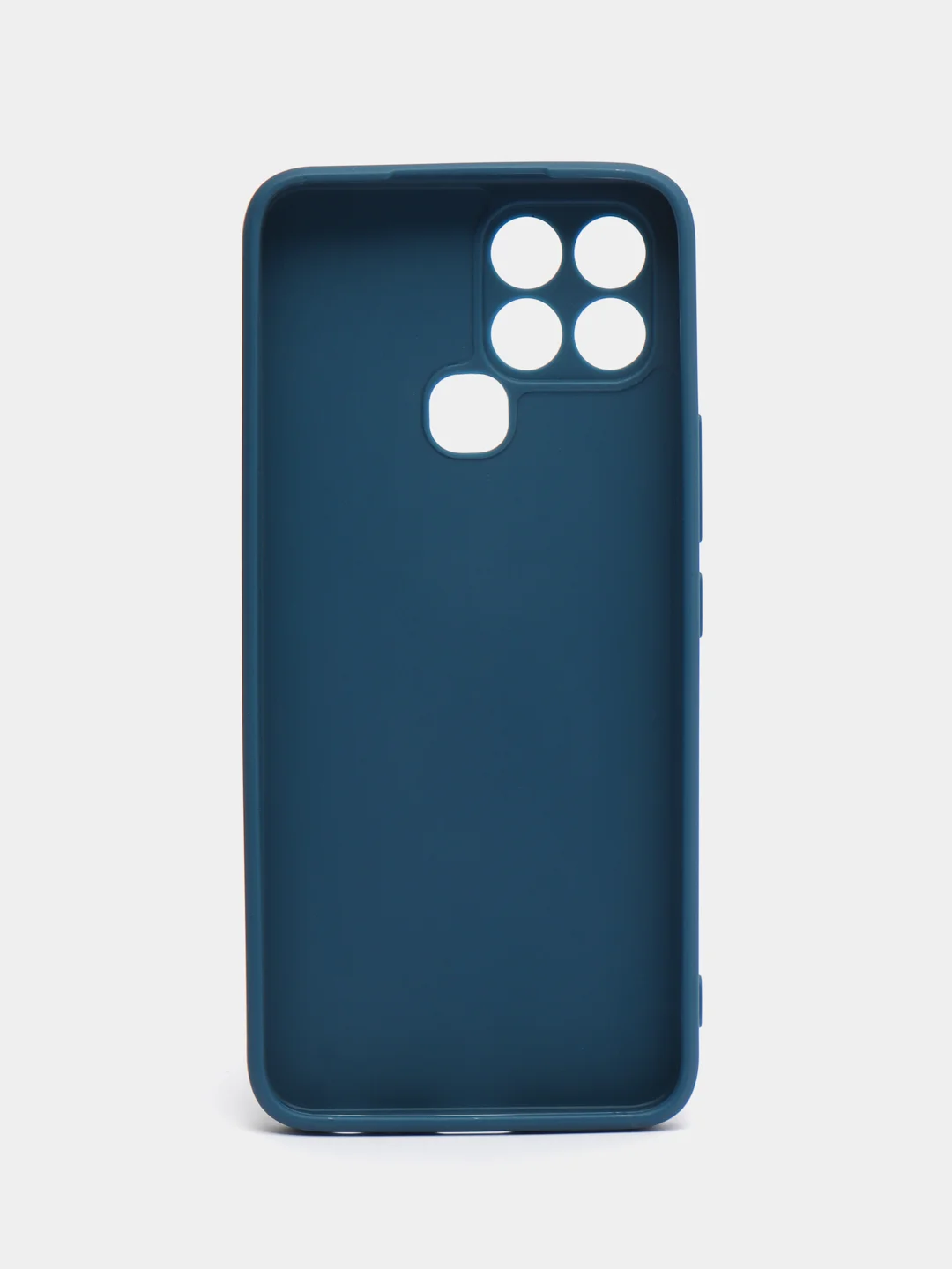 Силиконовый чехол BROSCORP для Infinix Smart 6 матовый тонкий, бортик вокруг камер