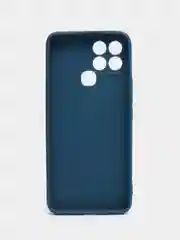 Силиконовый чехол BROSCORP для Infinix Smart 6 матовый тонкий, бортик вокруг камер