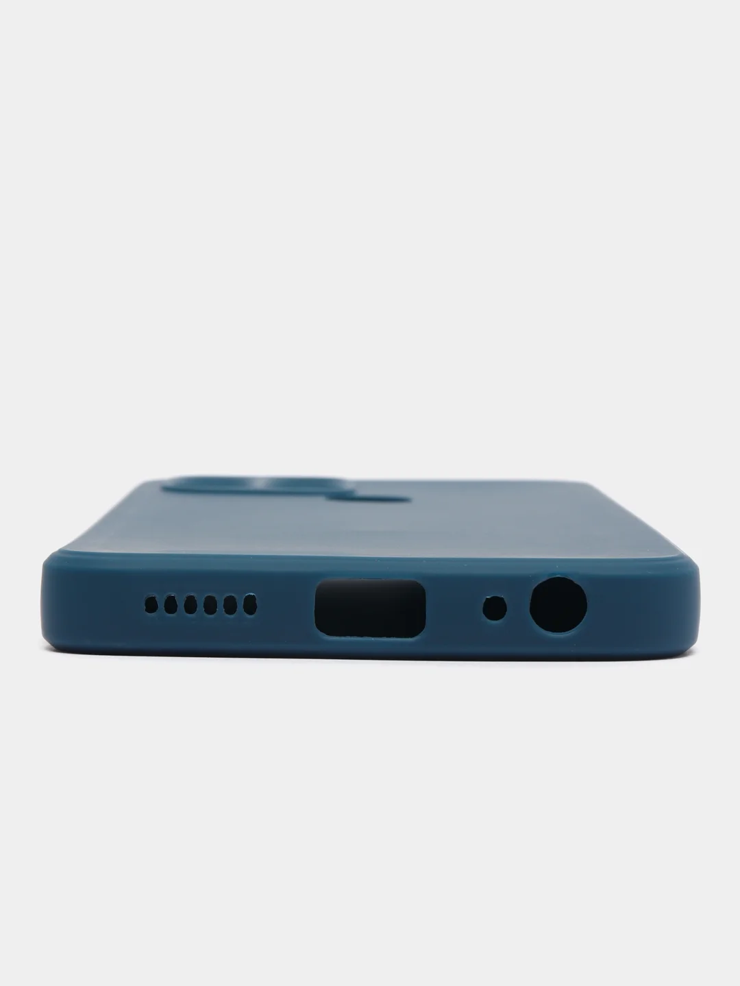 Силиконовый чехол BROSCORP для Infinix Smart 6 матовый тонкий, бортик вокруг камер