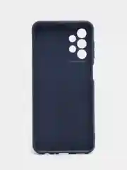 Синий чехол для Samsung Galaxy A23 силиконовый ROSCO матовый тонкий с бортиком- защитой камер