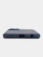 Синий чехол для Samsung Galaxy A23 силиконовый ROSCO матовый тонкий с бортиком- защитой камер