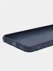 Синий чехол для Samsung Galaxy A23 силиконовый ROSCO матовый тонкий с бортиком- защитой камер